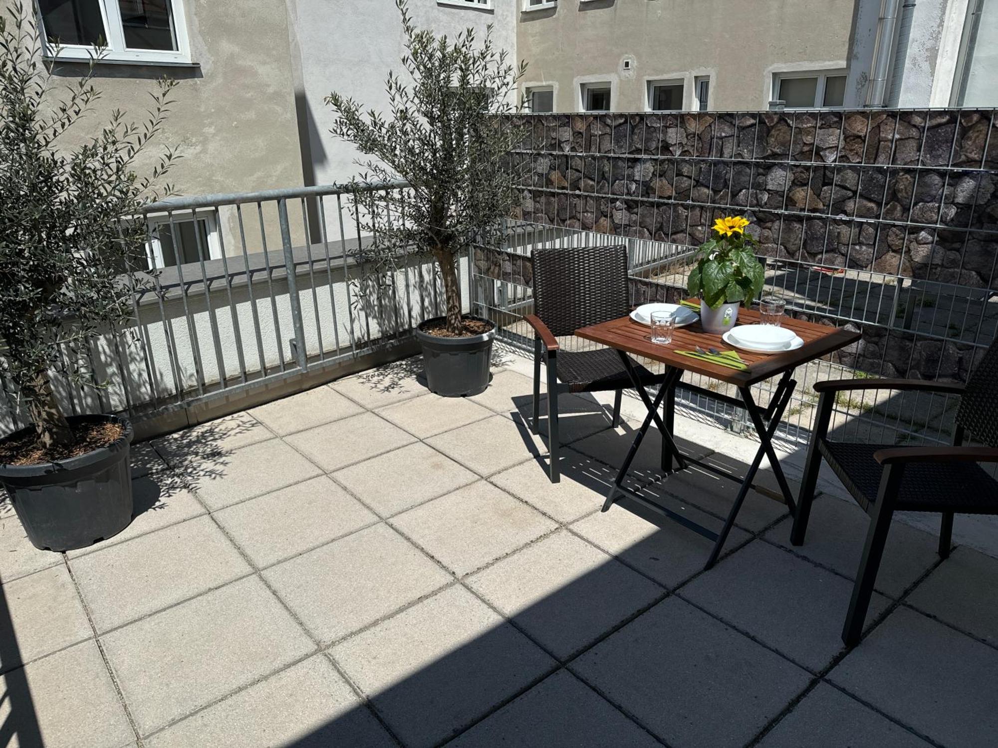 Klein Aber Fein Mit Terrasse Apartment Vienna Exterior photo